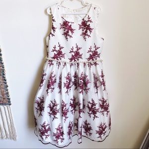 American Princess Girls Striped Sleeveless Dress